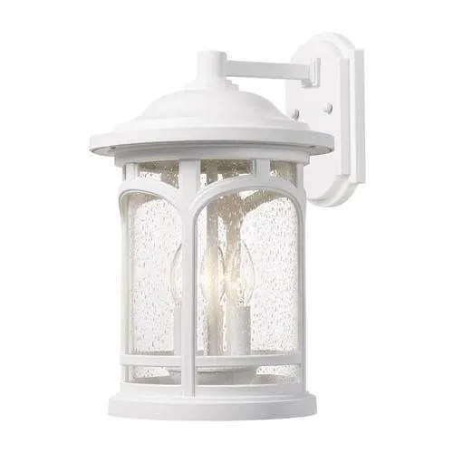 Quoizel Marblehead 14.5-in H Fresco Candelabra Base (E-12) Outdoor Wall Light, photo 4 of 5