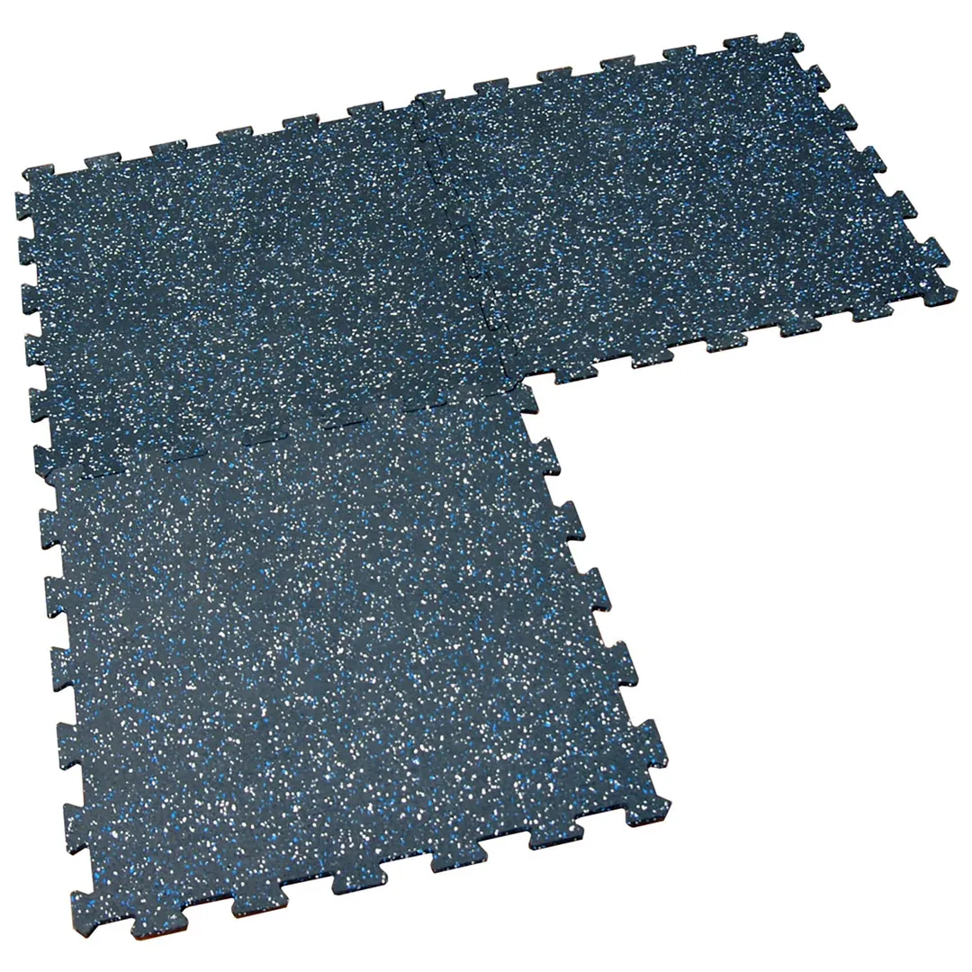 Goodyear Rubber Flooring 20-in W x 20-in L x 0.24-in T Interlocking Rubber Gym Floor Tile (88.89-sq ft) (32-Pack), photo 6 of 12