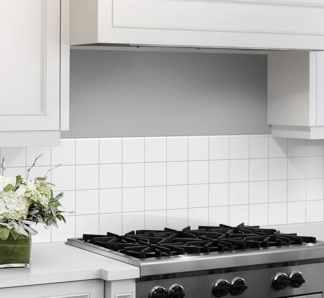 Satori Hudson Brilliant White Glossy Bullnose 4-in x 4-in Glossy Ceramic Wall Tile, photo 5 of 6