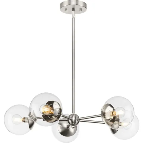 Atwell 5-Light Mid-century Chandelier