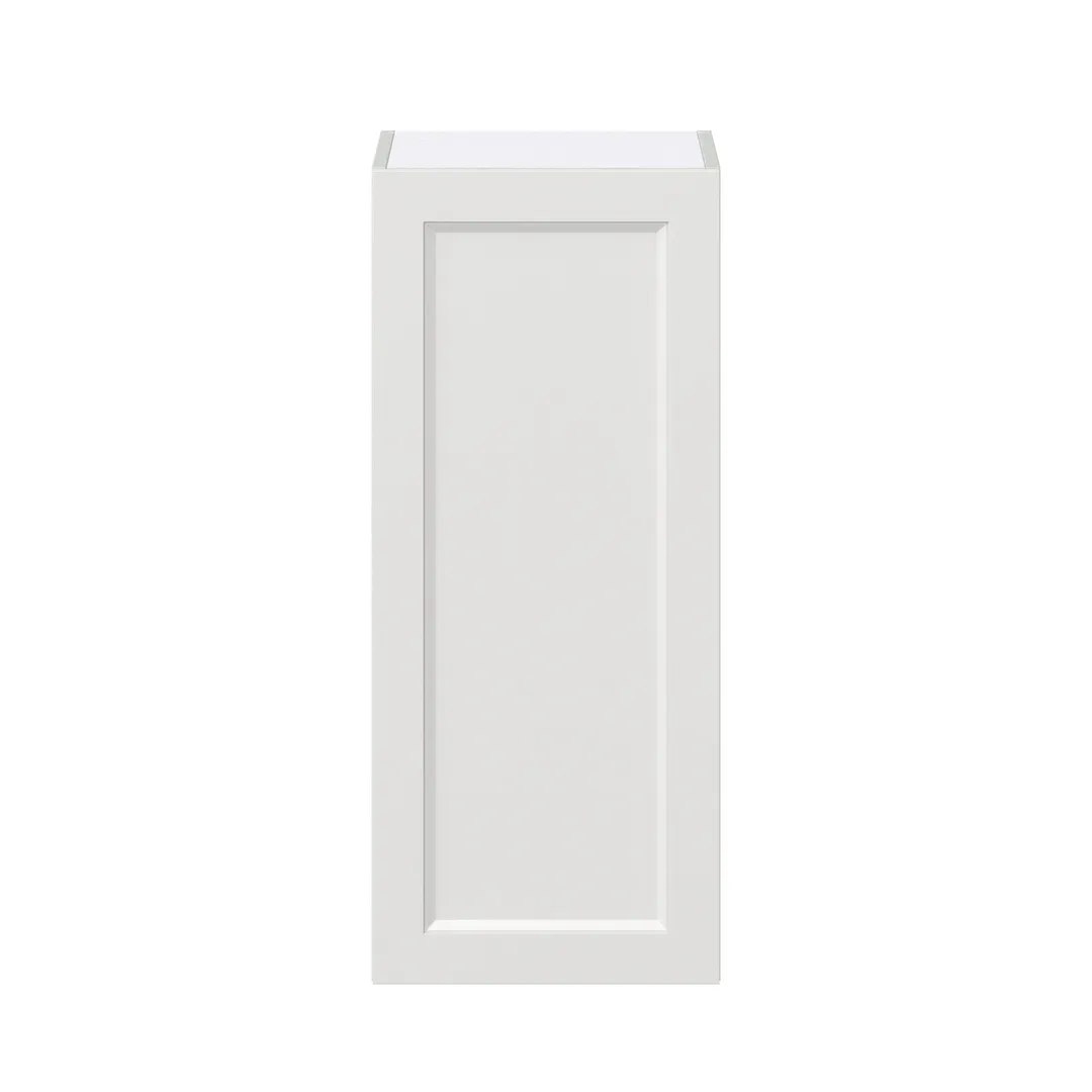 Hugo&Borg Riviera 15-in W x 35-in H x 14-in D Bright White Wall Fully Assembled Cabinet (Recessed Panel Shaker Door Style), photo 6 of 10