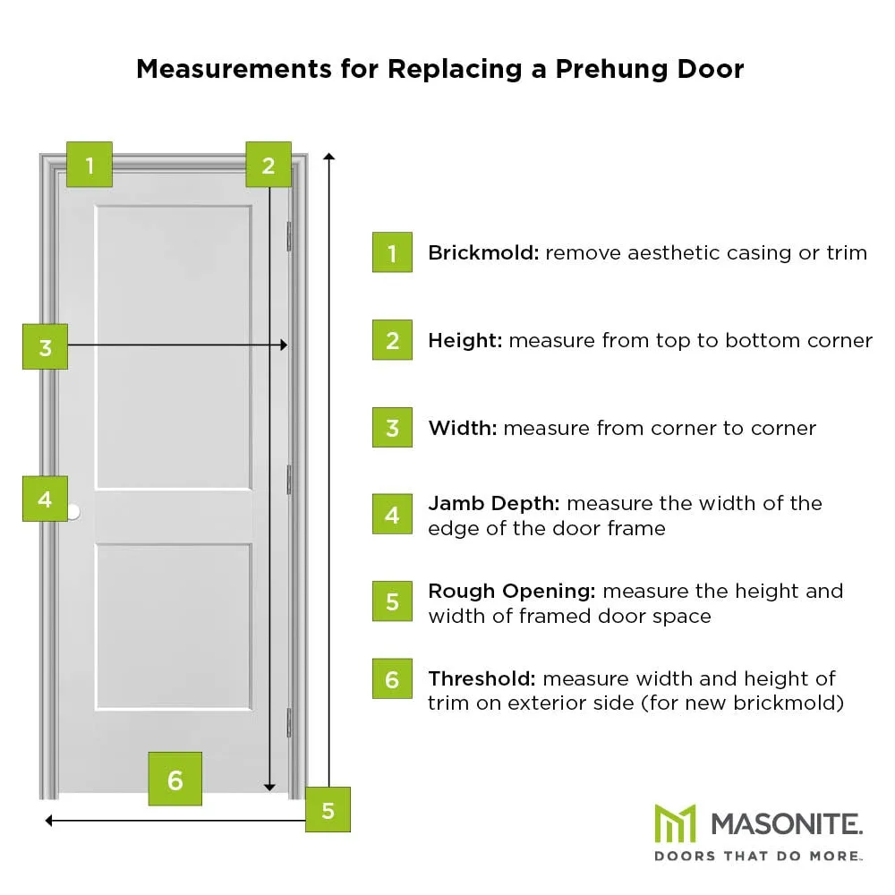 Masonite Traditional 60-in x 80-in Clear Glass Unfinished Pine Wood Interior French Door, photo 7 of 7