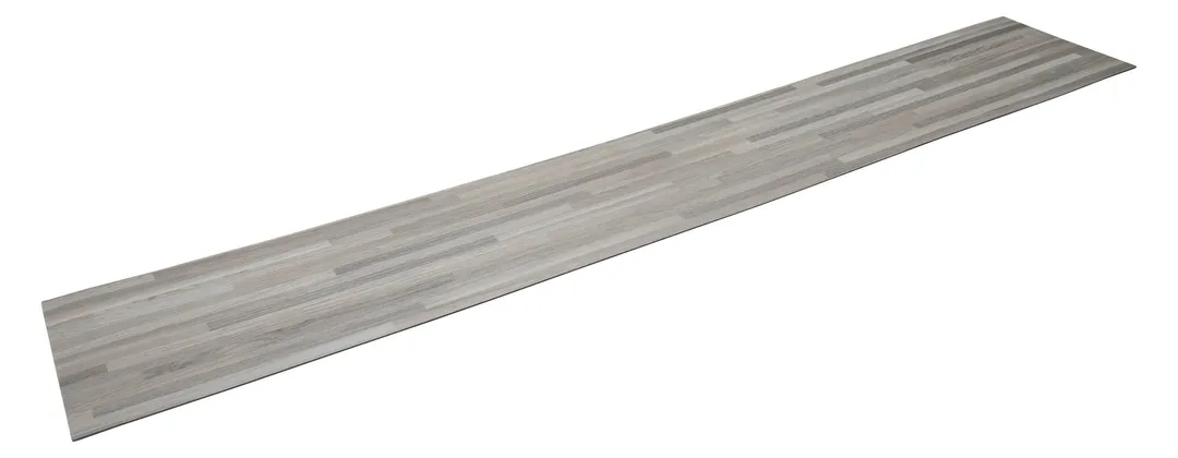 Lucida USA BaseCore Light Grey Gray 12-mil x 6-in W x 36-in L Waterproof Peel and Stick Vinyl Plank Flooring (54-sq ft/ Piece), photo 2 of 10