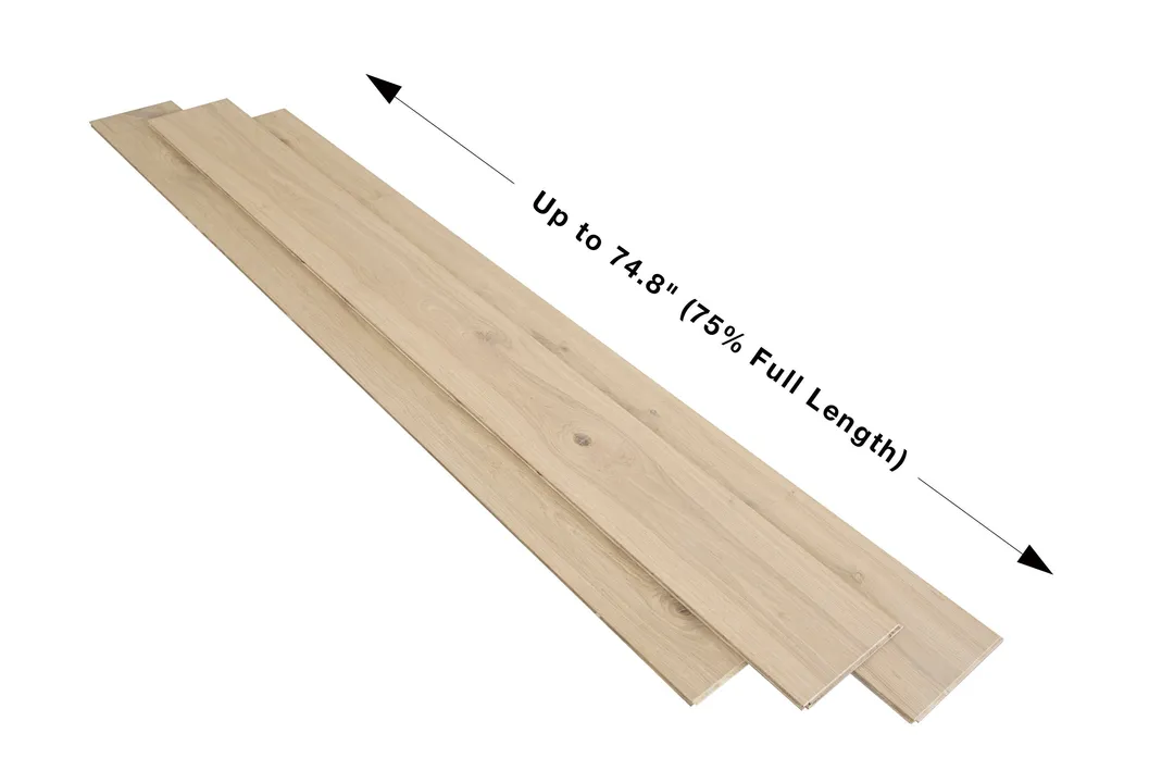 Villa Barcelona Sorolla White oak 9/16-in T x 7-1/2-in W Water Resistant Wirebrushed Engineered Hardwood Flooring ( 23.32-sq ft / Carton ), photo 6 of 6
