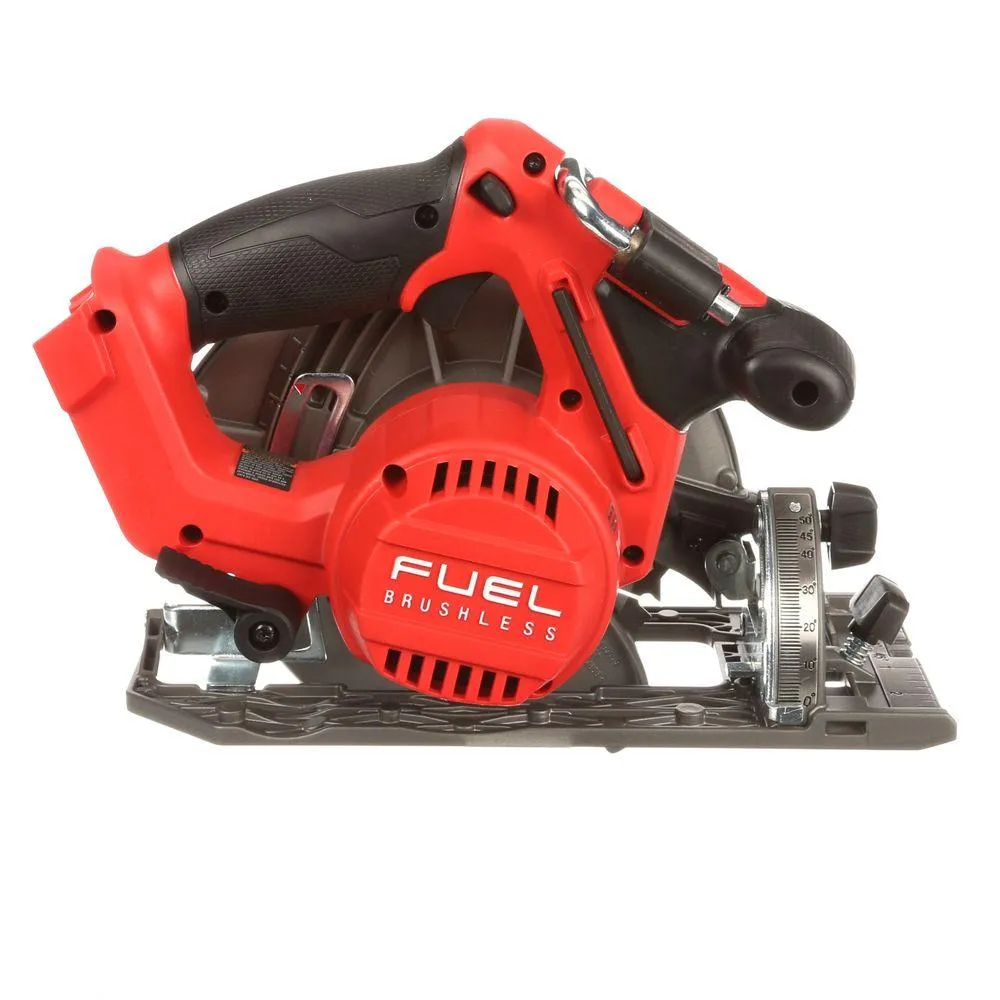 M18 FUEL 18-Volt Lithium-Ion Brushless Cordless 6-1/2 in. Circular Saw (Tool-Only), photo 3 of 16