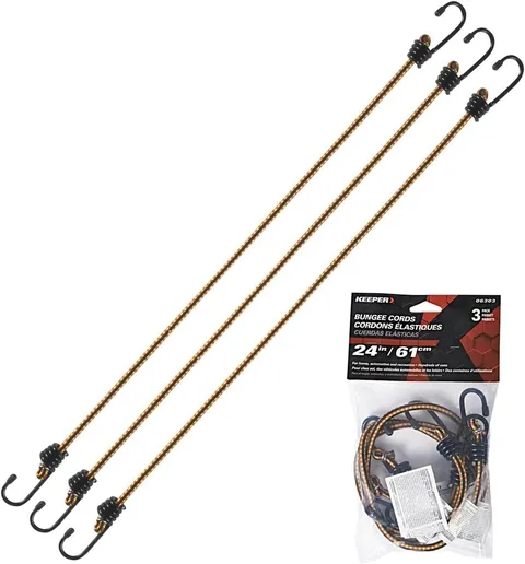 24 in. Bungee Cord (3-Pack)