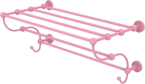 Dottingham Collection 24-in Train Rack Towel Shelf in Polished Chrome