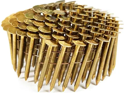 1-1/2 in EG coil roofing nails (ring shank)