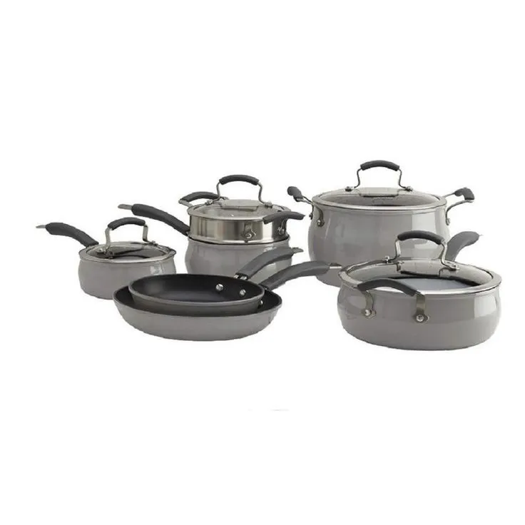Translucent 11-Piece Hard-Anodized Aluminum Nonstick Cookware Set in Ebony, photo 8 of 8