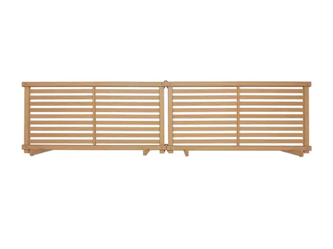 WoodTek Cedar Vinyl Puppy Fence