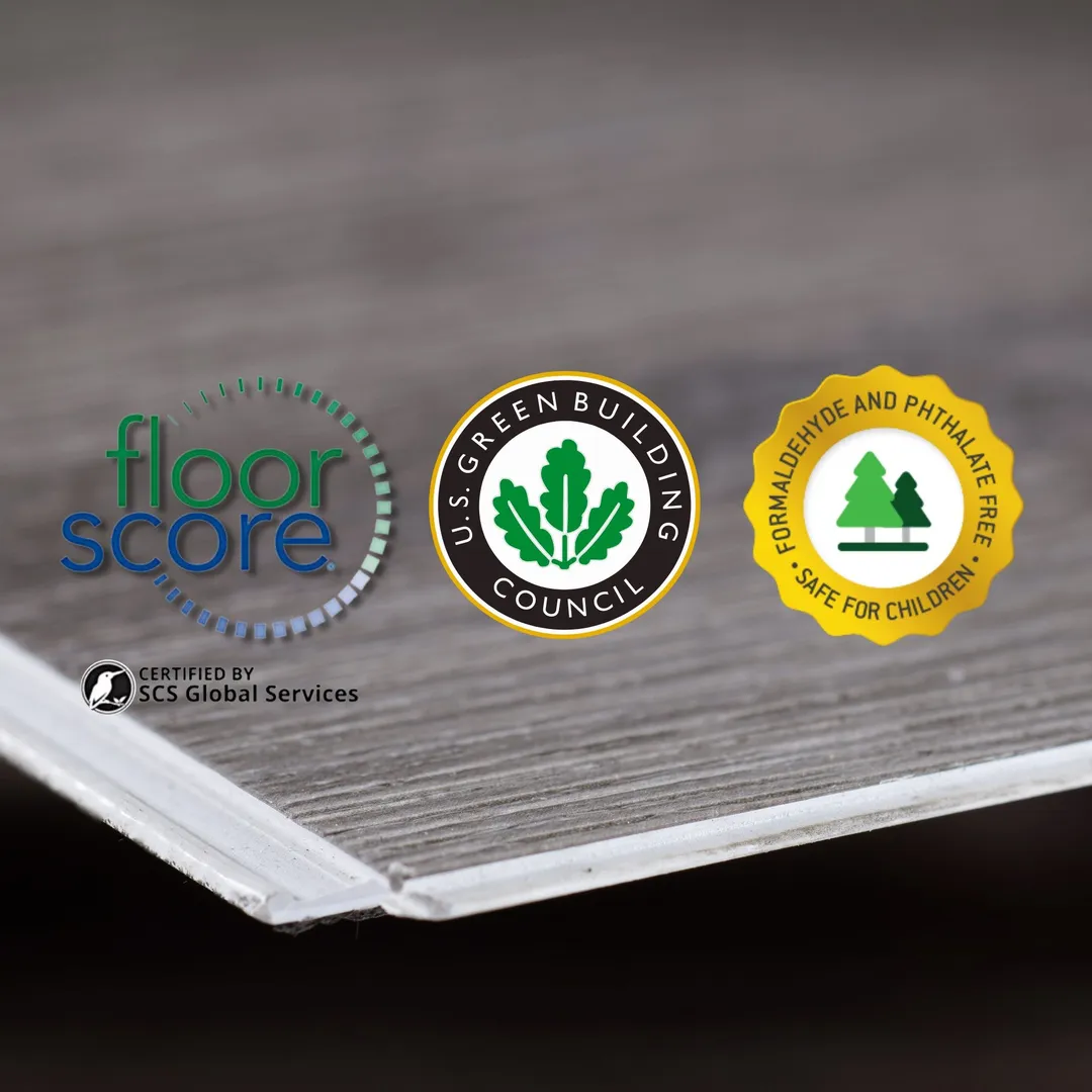 Lucida USA MaxCore Pro Stormcloud Brown 20-mil x 7-3/32-in W x 48-in L Waterproof Interlocking Luxury Vinyl Plank Flooring (24.5-sq ft/ Piece), photo 4 of 8