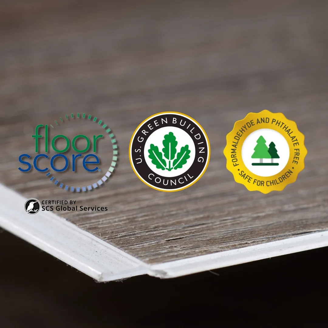 Lucida USA MaxCore Pro Bark Brown 20-mil x 7-3/32-in W x 48-in L Waterproof Interlocking Luxury Vinyl Plank Flooring (24.5-sq ft/ Piece), photo 4 of 8