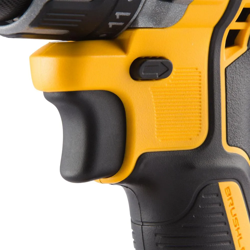 DEWALT 20-Volt MAX XR Lithium-Ion Brushless Cordless 1/2 in. Drill/Driver with 5 Ah Battery, Charger and Tool Bag, photo 7 of 11