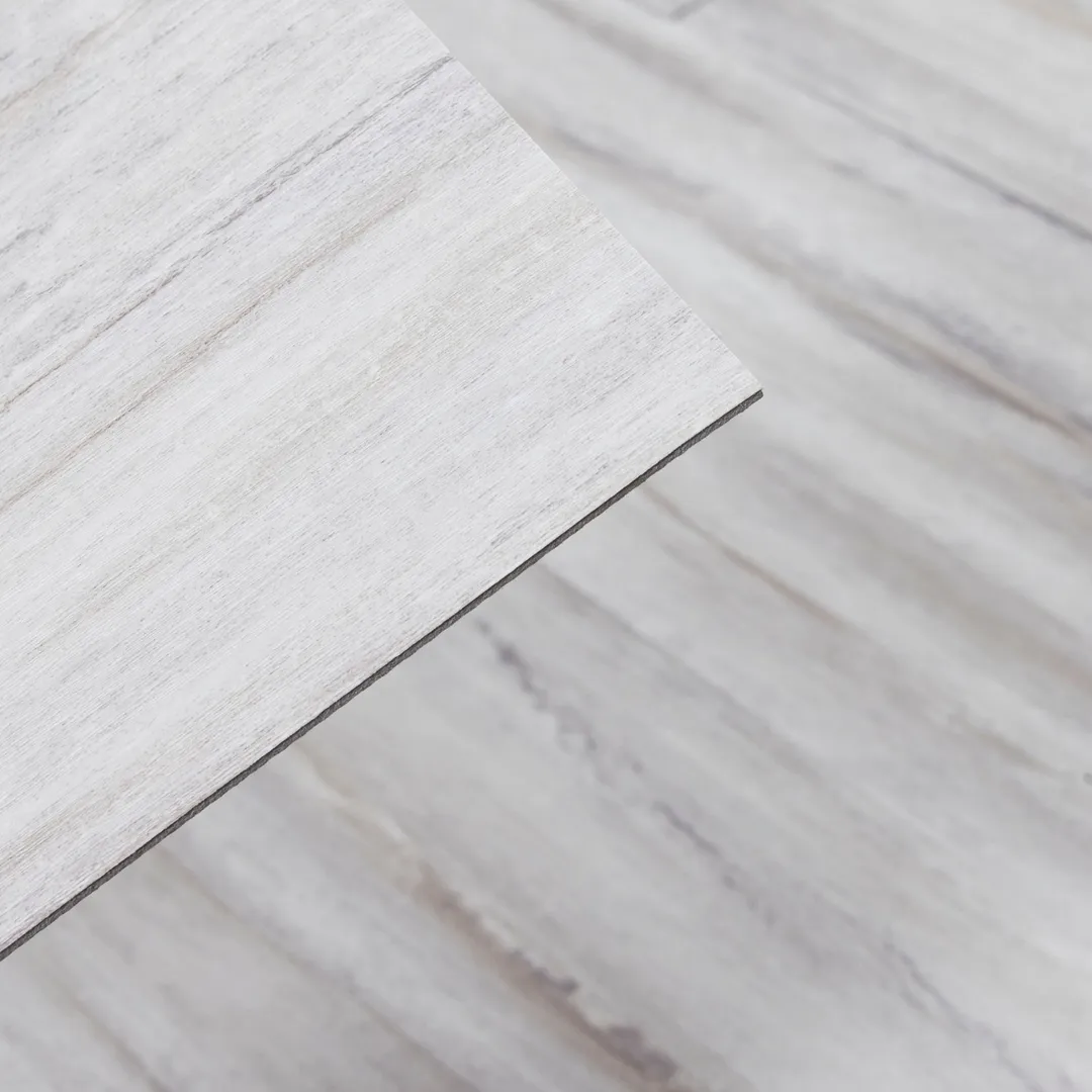 Lucida USA BaseCore Winter 6-in W x 36-in L x 2-mm Waterproof Peel-and-Stick Luxury Vinyl Plank Flooring, 12-mil Wear Layer (54-sq ft Carton), photo 2 of 8