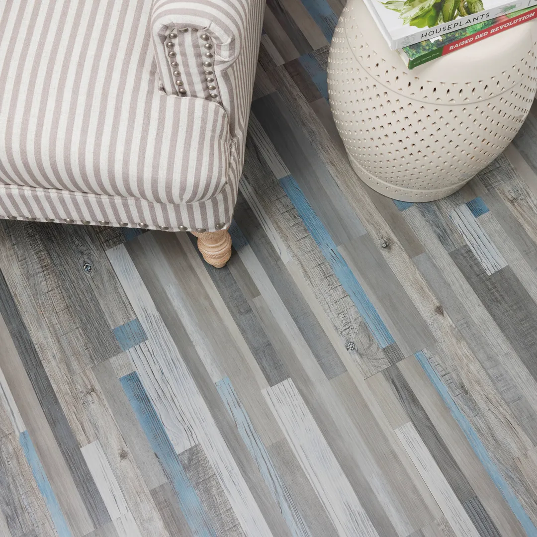 Lucida USA BaseCore Quilt 6-in W x 36-in L x 2-mm Waterproof Peel-and-Stick Luxury Vinyl Plank Flooring, 12-mil Wear Layer (54-sq ft Carton), photo 8 of 8
