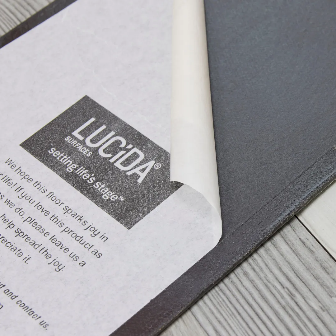 Lucida USA BaseCore Reclaimed 6-in W x 36-in L x 2-mm Waterproof Peel-and-Stick Luxury Vinyl Plank Flooring, 12-mil Wear Layer (54-sq ft Carton), photo 3 of 8