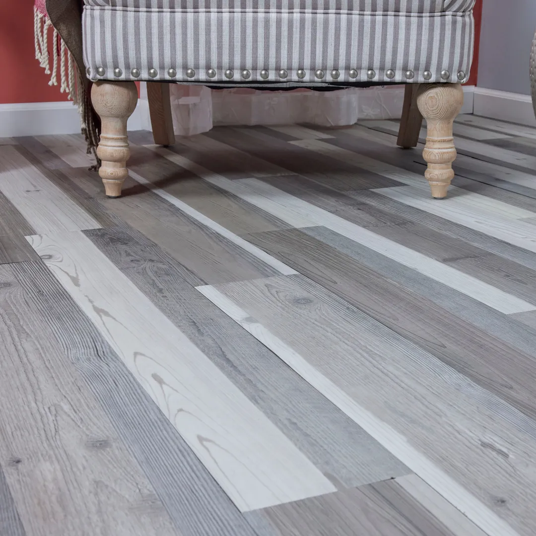 Lucida USA BaseCore Reclaimed 6-in W x 36-in L x 2-mm Waterproof Peel-and-Stick Luxury Vinyl Plank Flooring, 12-mil Wear Layer (54-sq ft Carton), photo 8 of 8