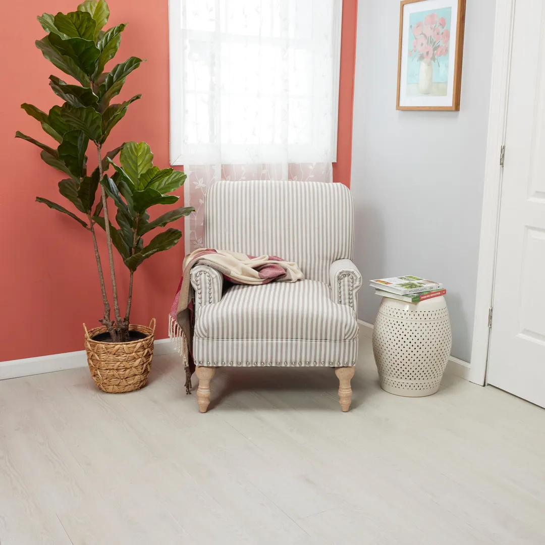 Lucida USA BaseCore Cotton 6-in W x 36-in L x 2-mm Waterproof Peel-and-Stick Luxury Vinyl Plank Flooring, 54-sq ft Carton, photo 5 of 8