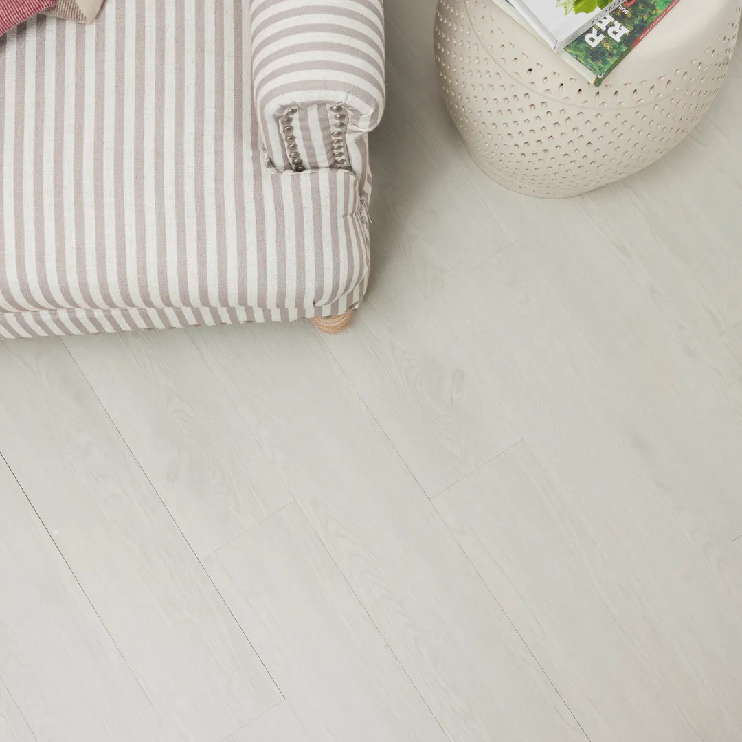 Lucida USA BaseCore Cotton 6-in W x 36-in L x 2-mm Waterproof Peel-and-Stick Luxury Vinyl Plank Flooring, 54-sq ft Carton, photo 7 of 8