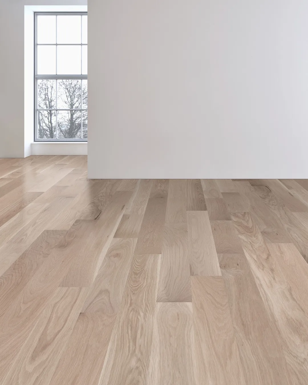 allen + roth CENTURY FLOORING Unfinished Select White oak 5/8-in T x 7-in W Smooth/Traditional Engineered Hardwood Flooring ( 20.66-sq ft / Carton ), photo 2 of 3
