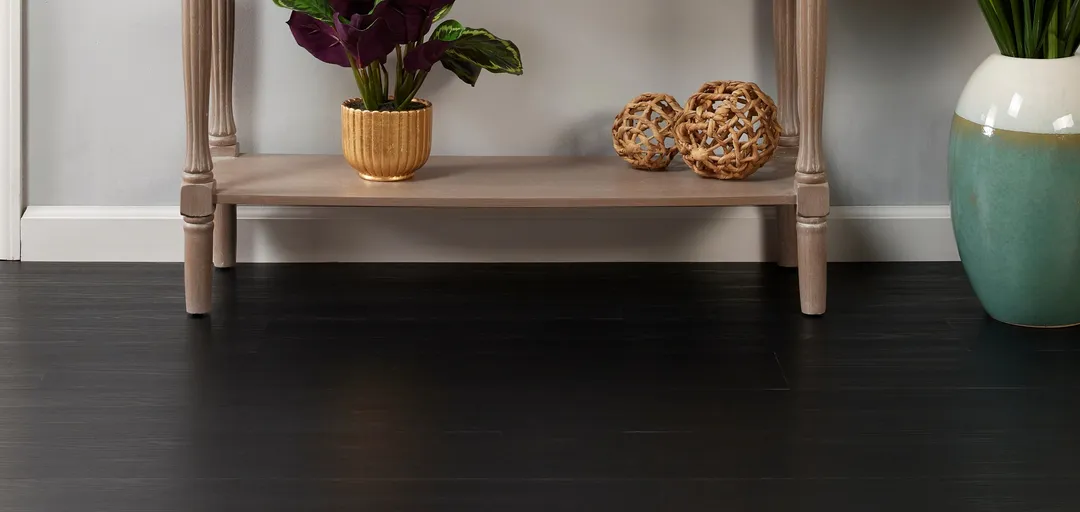 Lucida USA BaseCore Nero Black 12-mil x 6-in W x 36-in L Waterproof Peel and Stick Vinyl Plank Flooring (54-sq ft/ Carton), photo 4 of 19