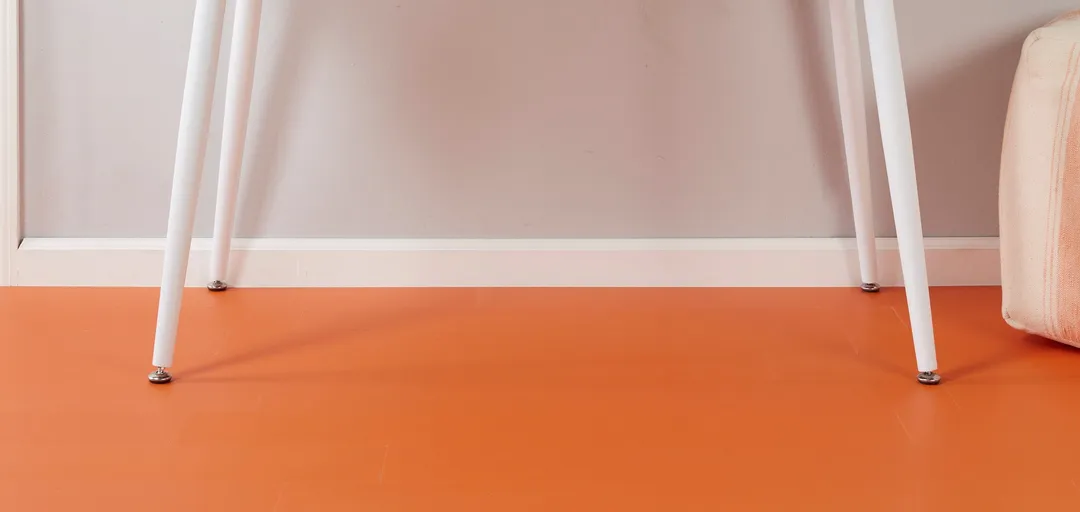 Lucida USA MonoCore Creamsicle Orange 22-mil x 5-4/5-in W x 36-in L Waterproof Interlocking Luxury Vinyl Plank Flooring (13-sq ft/ Carton), photo 4 of 16