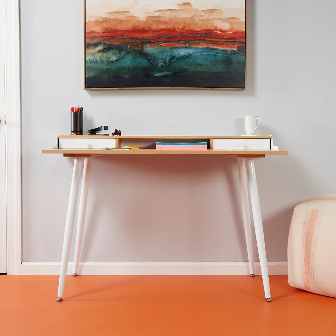 Lucida USA MonoCore Creamsicle Orange 22-mil x 5-4/5-in W x 36-in L Waterproof Interlocking Luxury Vinyl Plank Flooring (13-sq ft/ Carton), photo 5 of 16