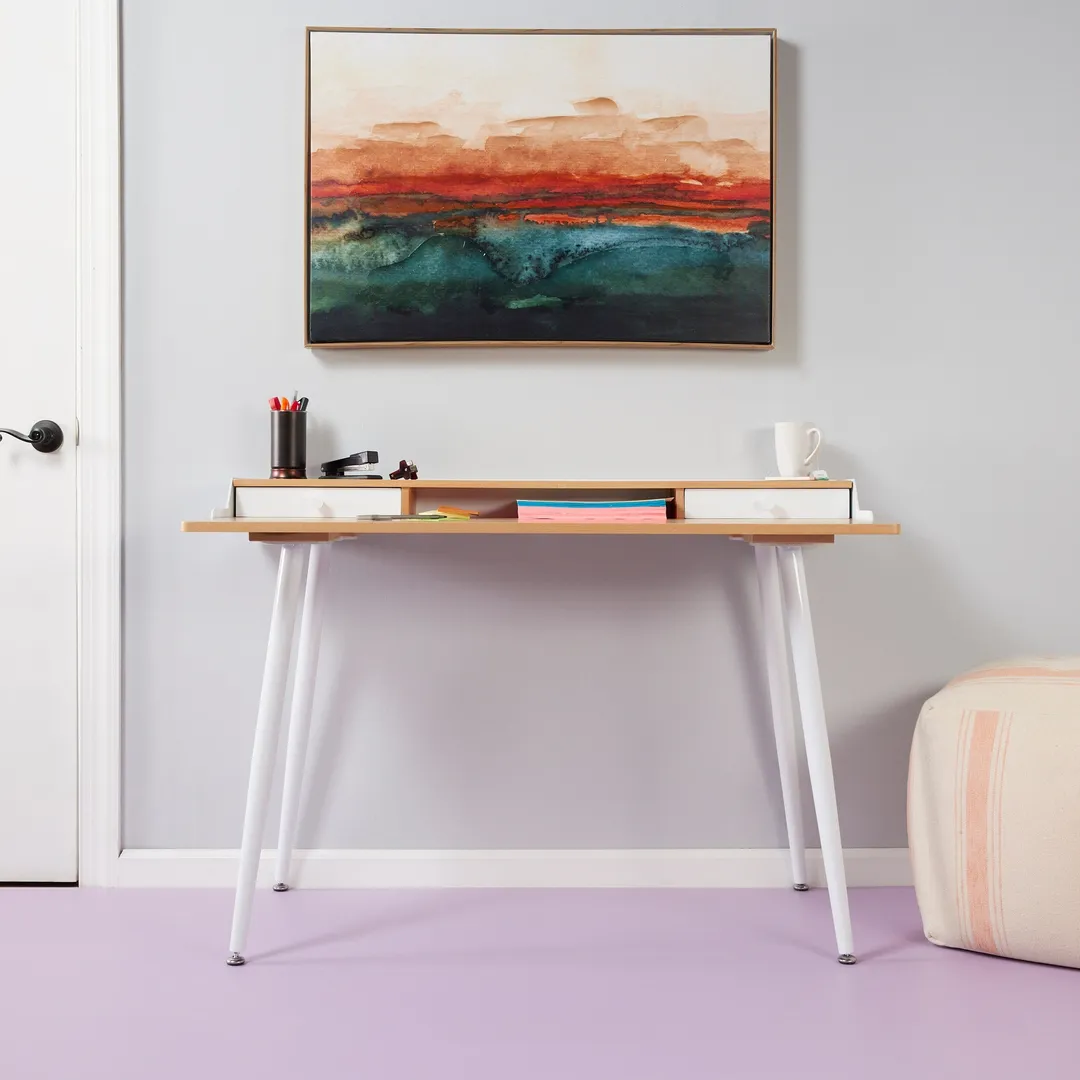 Lucida USA MonoCore Macaron Purple 22-mil x 5-4/5-in W x 36-in L Waterproof Interlocking Luxury Vinyl Plank Flooring (13-sq ft/ Carton), photo 5 of 19