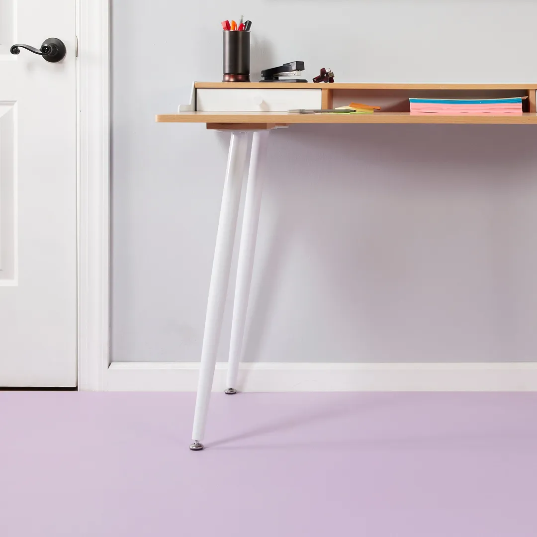 Lucida USA MonoCore Macaron Purple 22-mil x 5-4/5-in W x 36-in L Waterproof Interlocking Luxury Vinyl Plank Flooring (13-sq ft/ Carton), photo 7 of 19