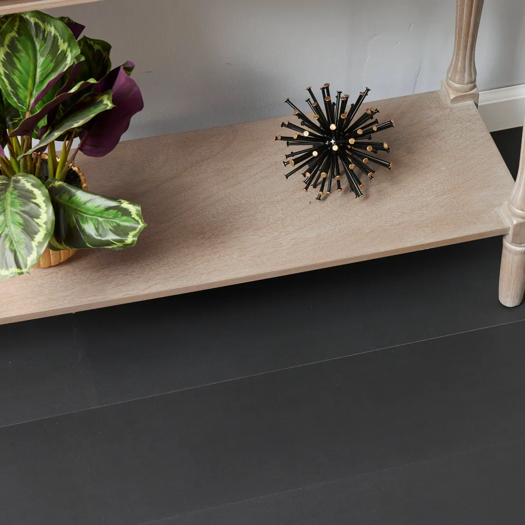 Lucida USA Maxcore Piano Black 28-mil x 7-3/32-in W x 48-in L Waterproof Interlocking Luxury Vinyl Plank Flooring (24.5-sq ft/ Carton), photo 6 of 19