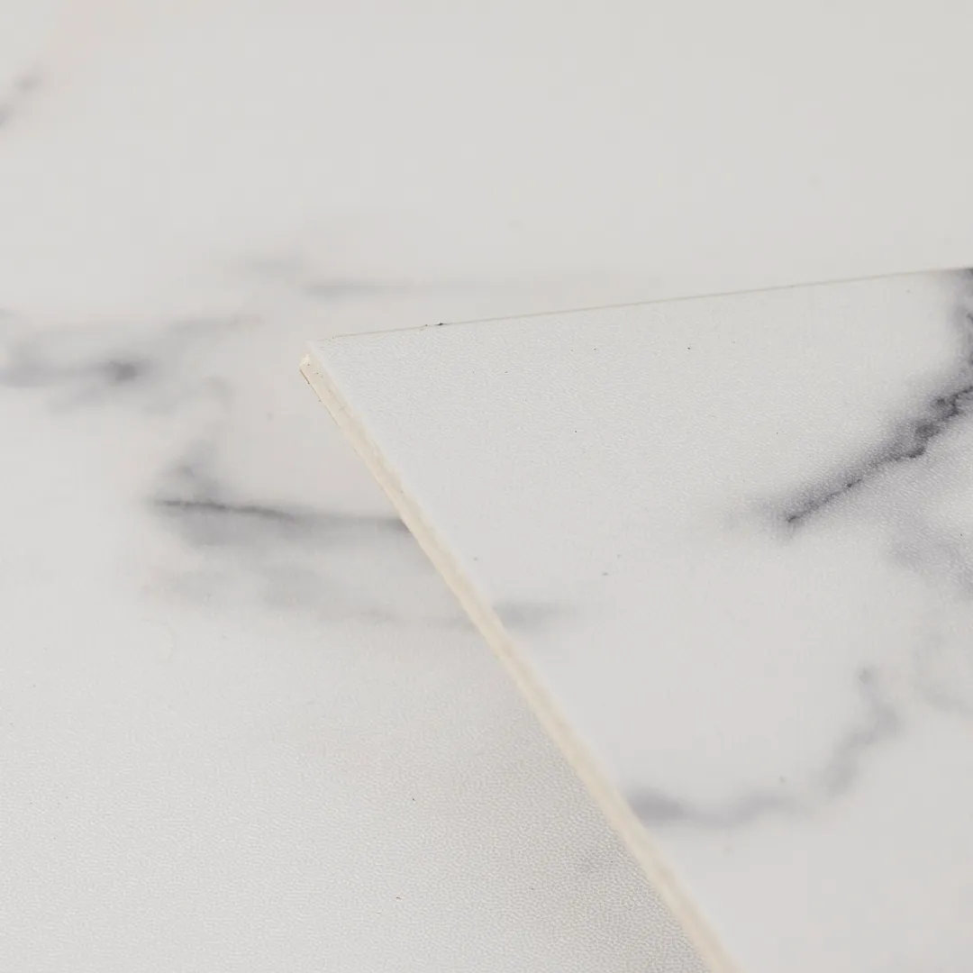 Lucida USA Terracore Calacatta Gray 22-mil x 12-in W x 24-in L Waterproof Interlocking Luxury Vinyl Plank Flooring (16-sq ft/ Carton), photo 3 of 18