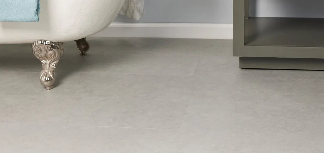 Lucida USA Terracore Holland Gray 22-mil x 12-in W x 24-in L Waterproof Interlocking Luxury Vinyl Plank Flooring (16-sq ft/ Carton), photo 4 of 17