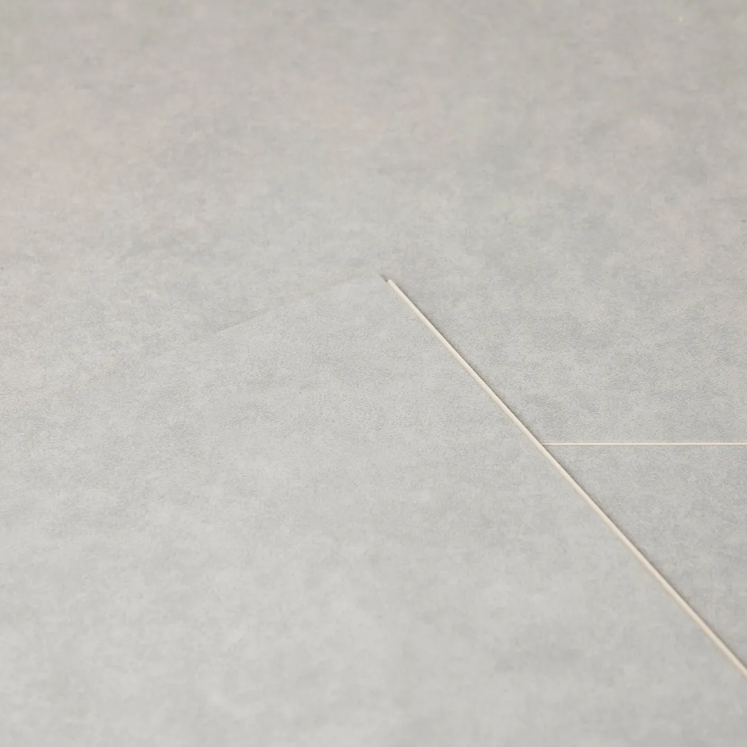Lucida USA Terracore Holland Gray 22-mil x 12-in W x 24-in L Waterproof Interlocking Luxury Vinyl Plank Flooring (16-sq ft/ Carton), photo 9 of 17