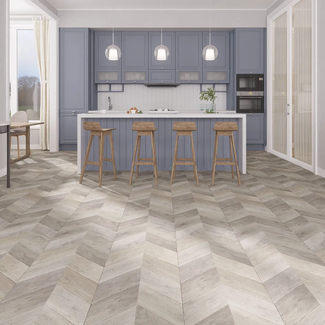Lucida USA (Sample) DecoCore Beach Brown Wood Look 22-mil Waterproof Interlocking Luxury Vinyl Plank, photo 3 of 10