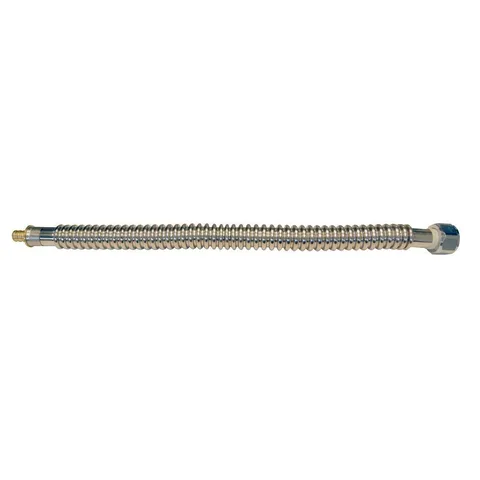 Stainless Steel PEX-to-FNPT Water Heater Connector, 18 in.