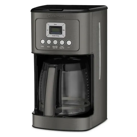 14-Cup Programmable Black Stainless Steel Drip Coffee Maker