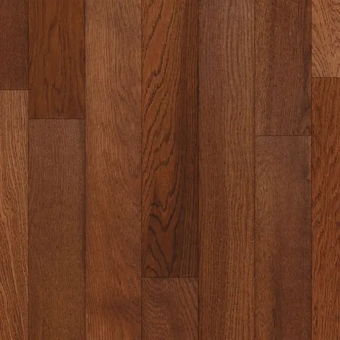 Hardwood 5-in Gunstock Oak Smooth/Traditional Engineered Hardwood Flooring