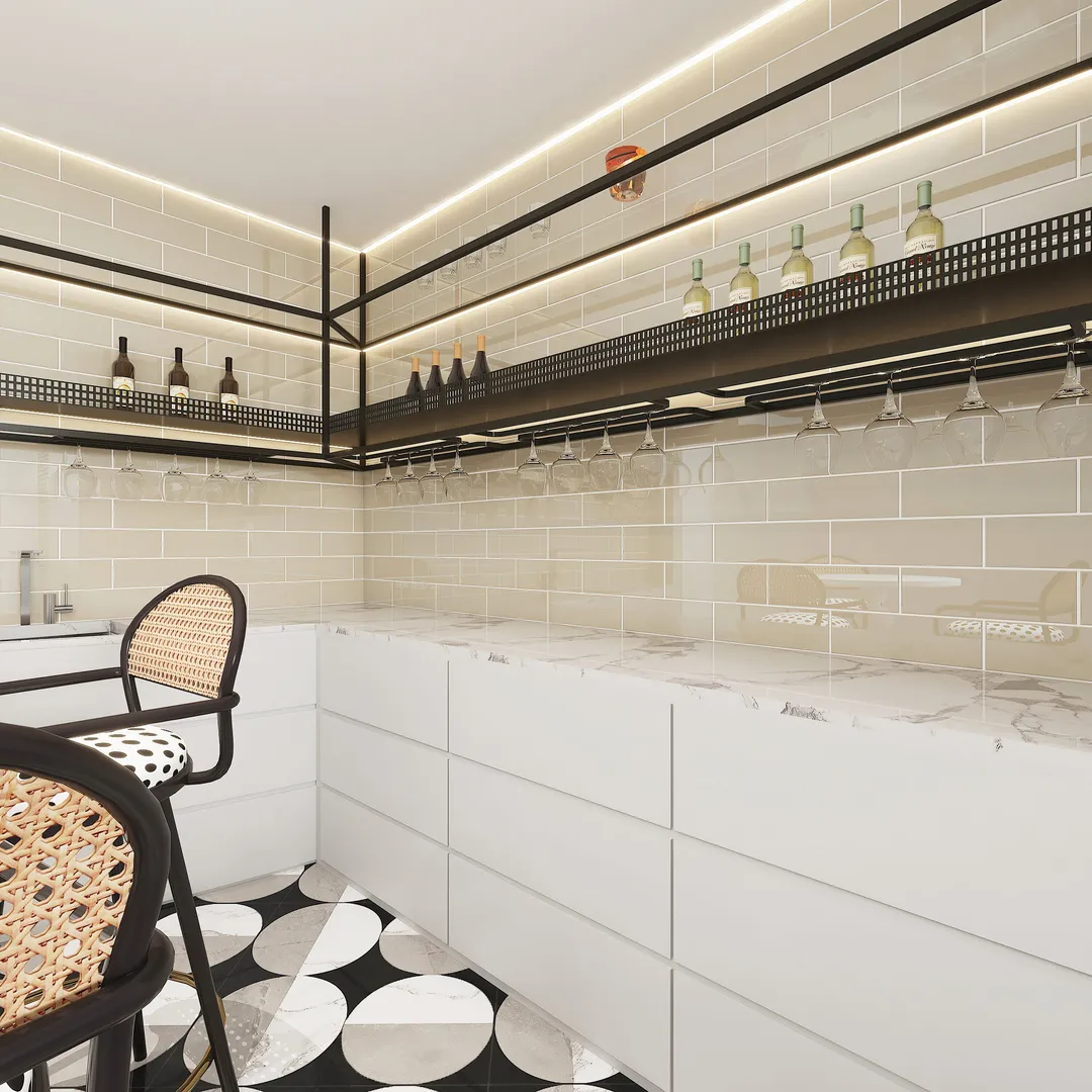 Giorbello (Sample) 4x12 glass subway tiles Light Taupe 4-in x 12-in Glossy Glass Brick Subway Wall Tile, photo 2 of 5