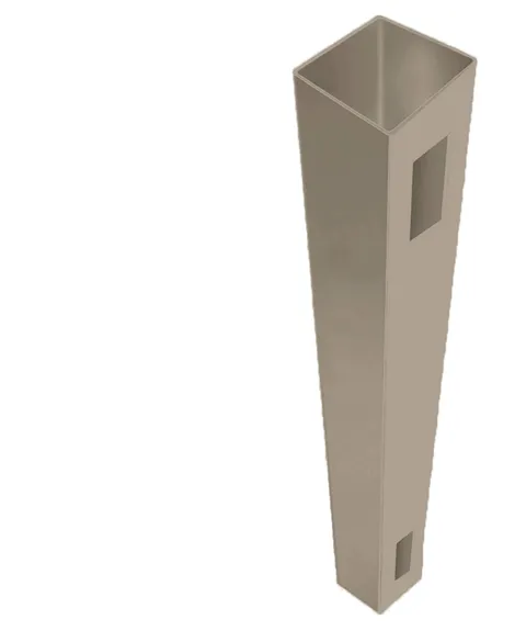 Bolton 9-ft Clay Vinyl End Fence Post