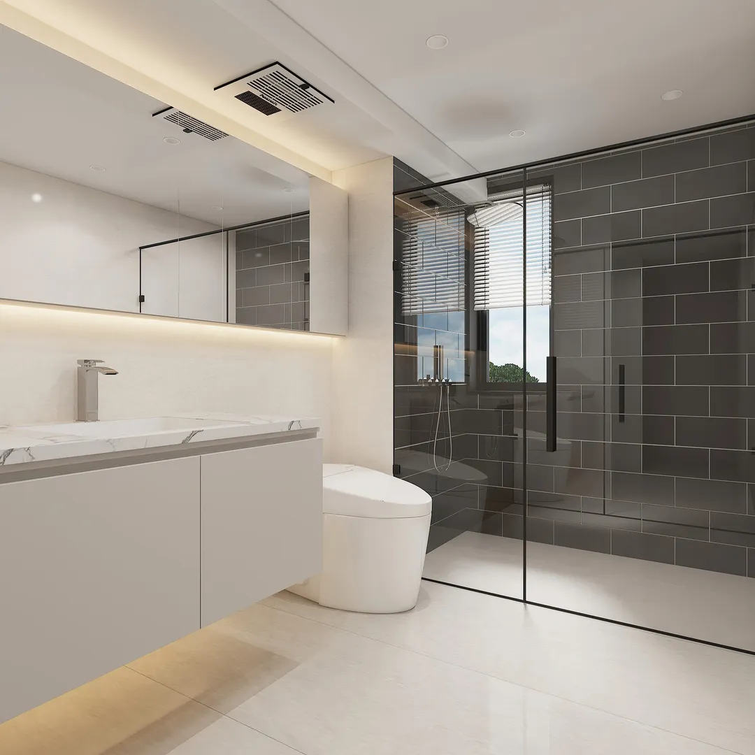 Giorbello Classic Premium Black 6-in x 12-in Glossy Glass Subway Wall Tile (5-sq. ft/ Carton), photo 6 of 7