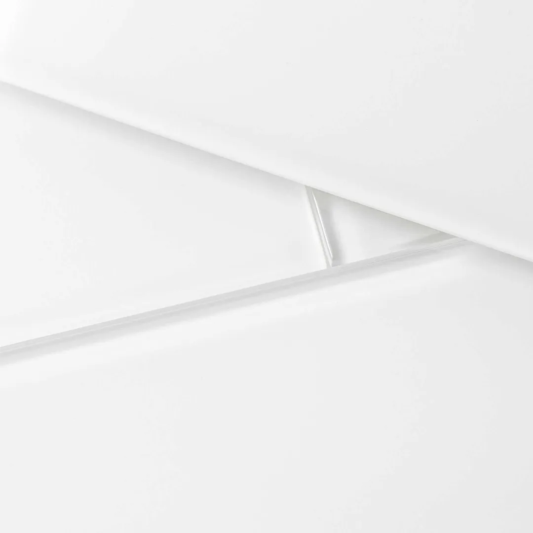 Giorbello Classic Premium White 3-in x 9-in Glossy Glass Subway Wall Tile (5-sq. ft/ Carton), photo 6 of 8