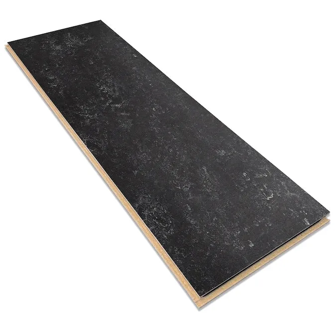 Marmoleum Forbo Flooring Systems Marmoleum Cinch Loc Seal Black 10-mm T x 12-in W x 36-in L Waterproof Tile Look Laminate Flooring (20.34-sq ft / Carton), photo 2 of 6