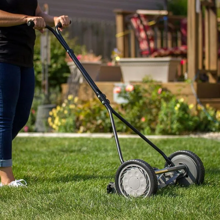 Great States Corporation 16 in. 5-Blade Walk Behind Nonelectric Manual Push Reel Lawn Mower, photo 6 of 6