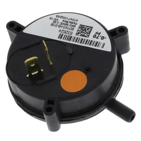 632624R 0.70"WC SPST Pressure Switch