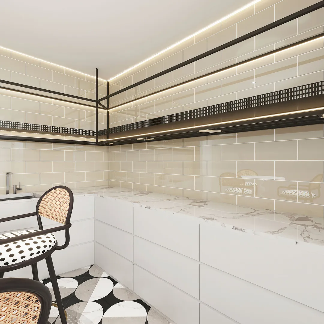 Giorbello (Sample) 6x12 Glass Subway Tiles Light Taupe 6-in x 12-in Glossy Glass Brick Subway Wall Tile, photo 4 of 5