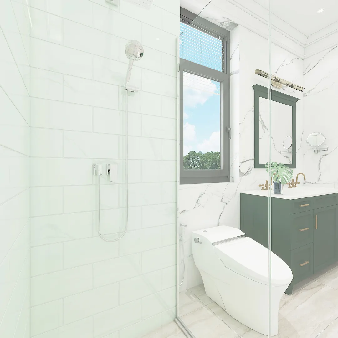 Giorbello Classic Premium Dove White 6-in x 12-in Glossy Glass Subway Wall Tile (5-sq. ft/ Carton), photo 5 of 8