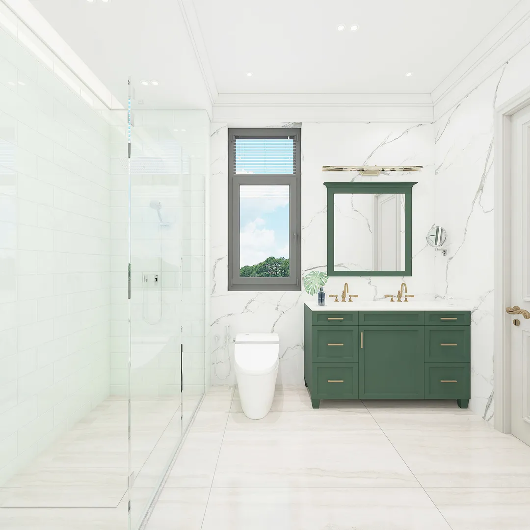 Giorbello Classic Premium Dove White 6-in x 12-in Glossy Glass Subway Wall Tile (5-sq. ft/ Carton), photo 6 of 8