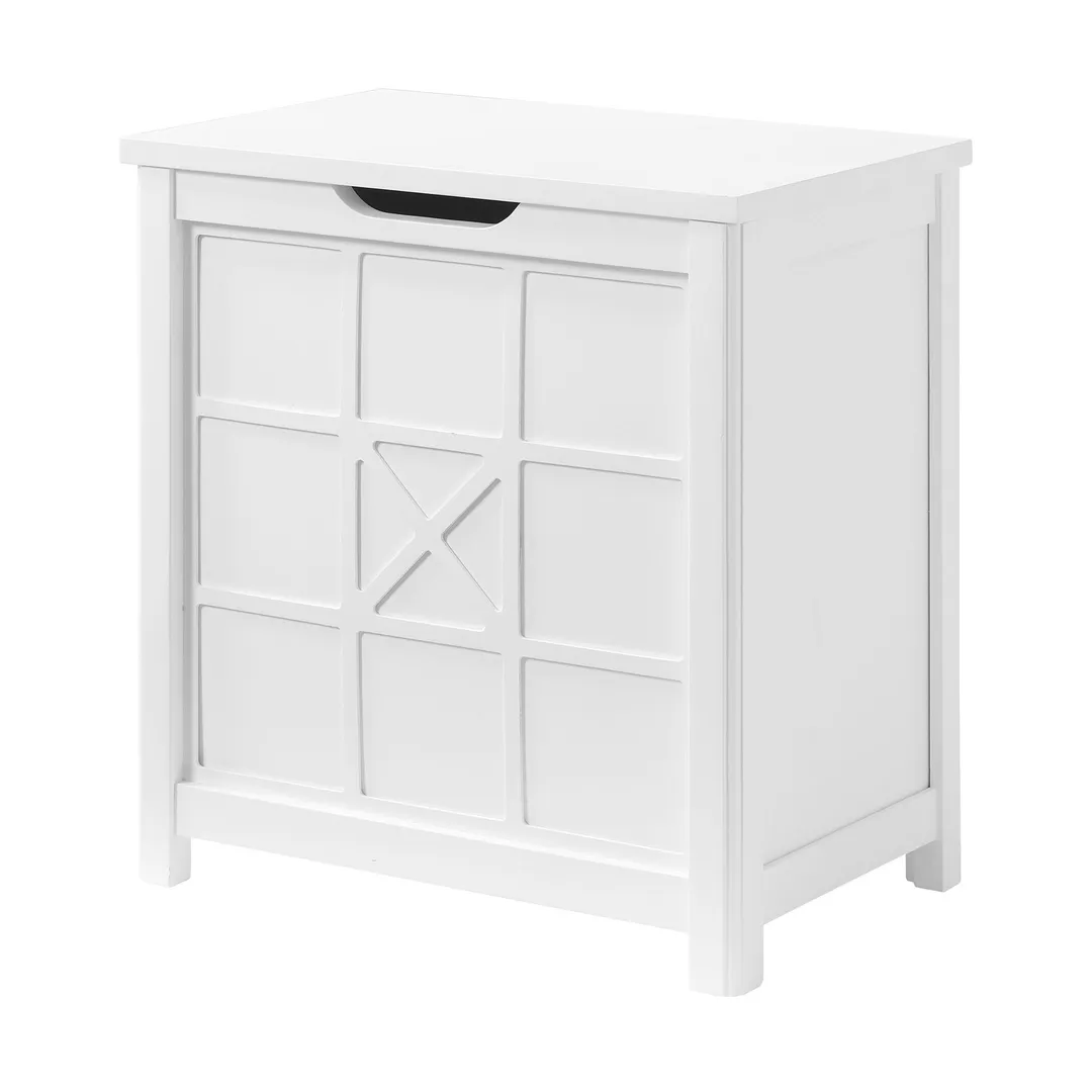 Alaterre Furniture Derby 27-in x 29-in x 8-in White Wood Wall-mount Linen Cabinet, photo 6 of 11