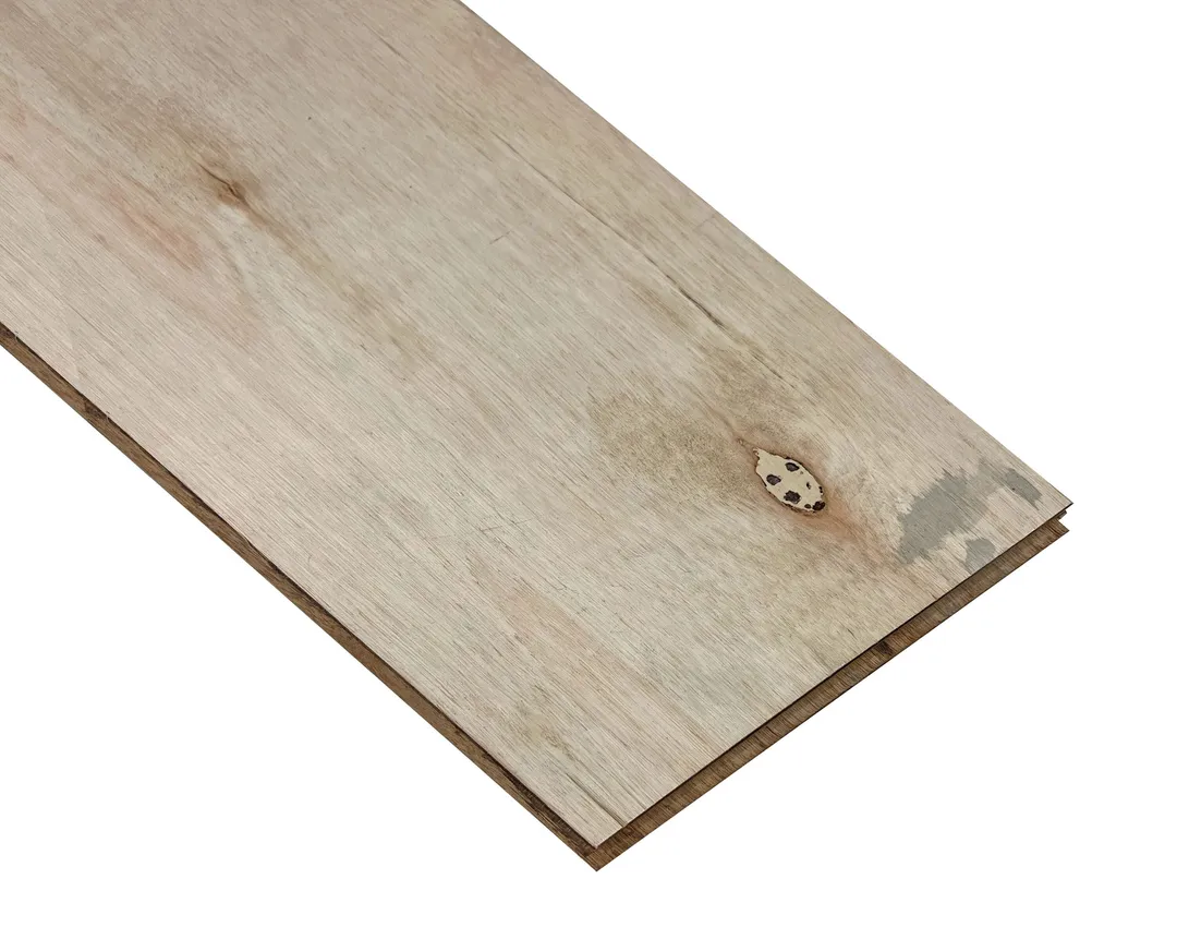 Bruce Nature of Wood Plus Soft Brown White Oak 6-1/2-in W x 7/16-in T x Varying Length Wirebrushed Engineered Hardwood Flooring (30.37-sq ft / Carton), photo 5 of 6