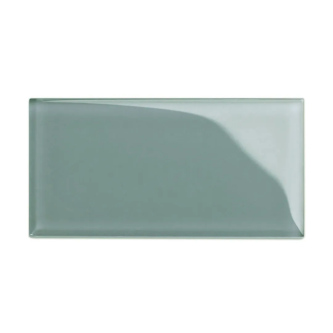 Giorbello Classic Premium Slate 6-in x 12-in Glossy Glass Subway Wall Tile (5-sq. ft/ Carton), photo 2 of 7